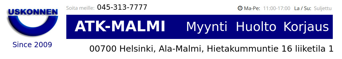 Atk-Malmi.Fi – Käytetyt kannettavat tietokoneet. Atk-Huolto Helsinki Malmi. Halpa käytetty kannettava!