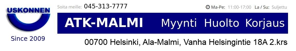 Atk-Malmi.Fi – Käytetyt kannettavat tietokoneet ja pöytäkoneet. Halpa käytetty kannettava!